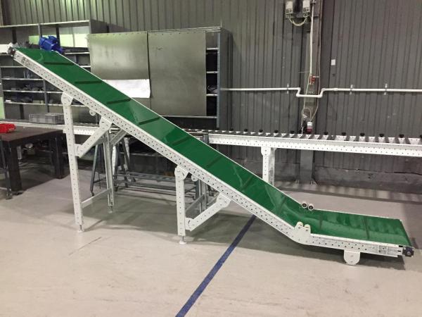 Конвейер ленточный L-образный