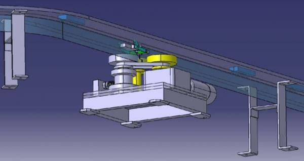 Ленточный подвесной конвейер ЛПК