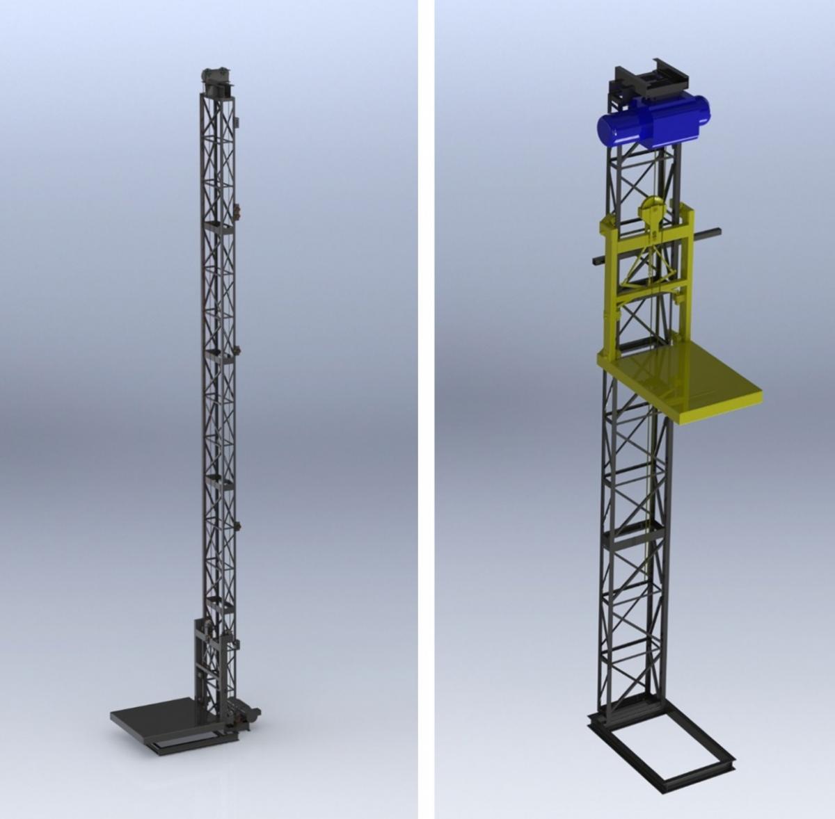 Мачтовый подъемник